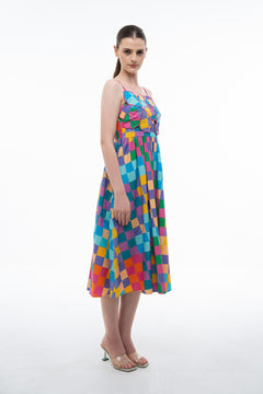 PEARL - DECORATED FLOWER DRESS - Sotbella