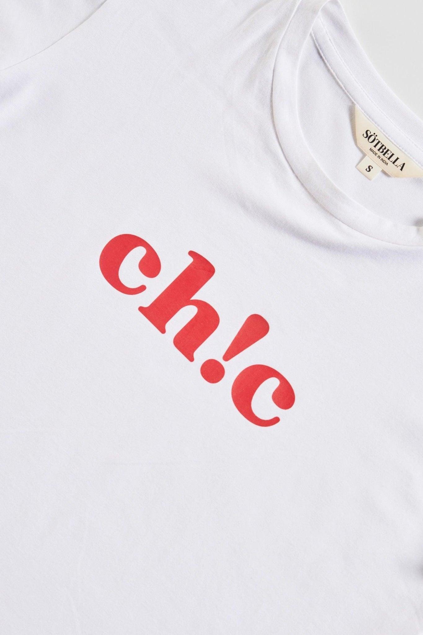 Red Chic Print T-Shirt - Sotbella