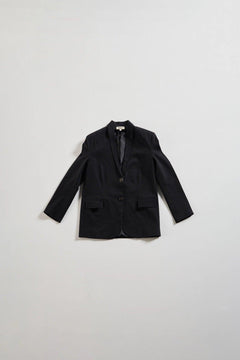 Tailored Black Coat - Sotbella