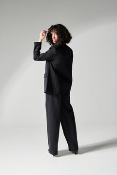 Tailored Black Pants-Sotbella