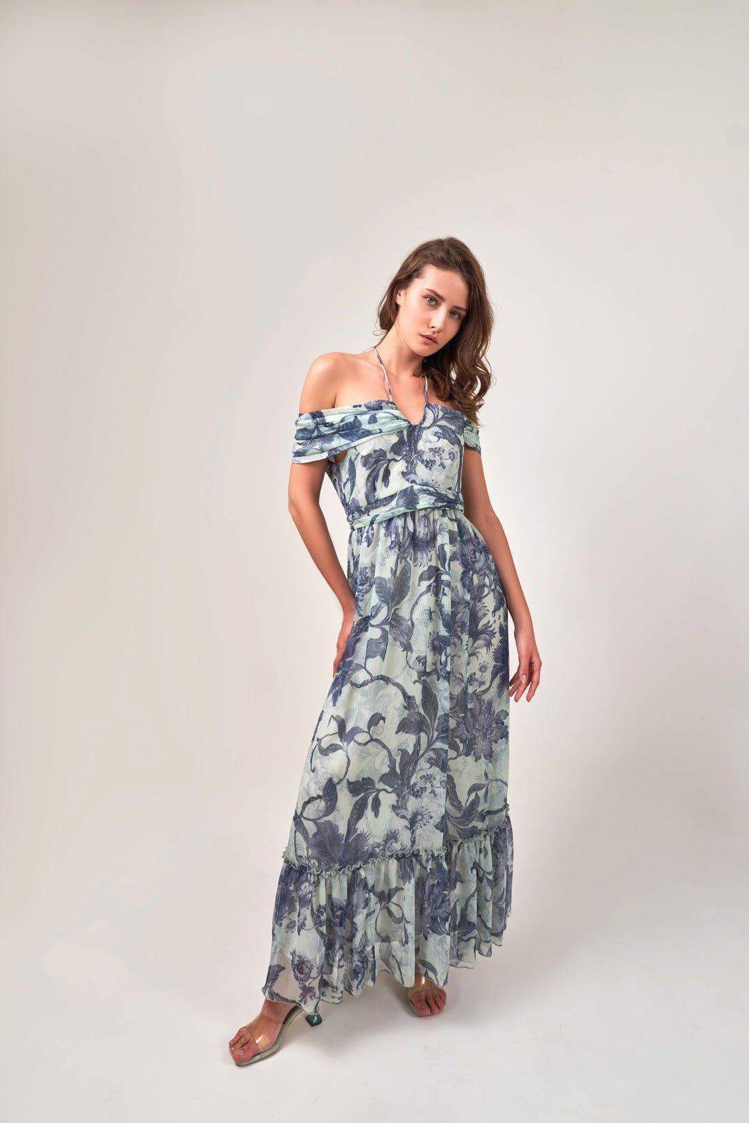 TIERED MAXI DRESS - Sotbella